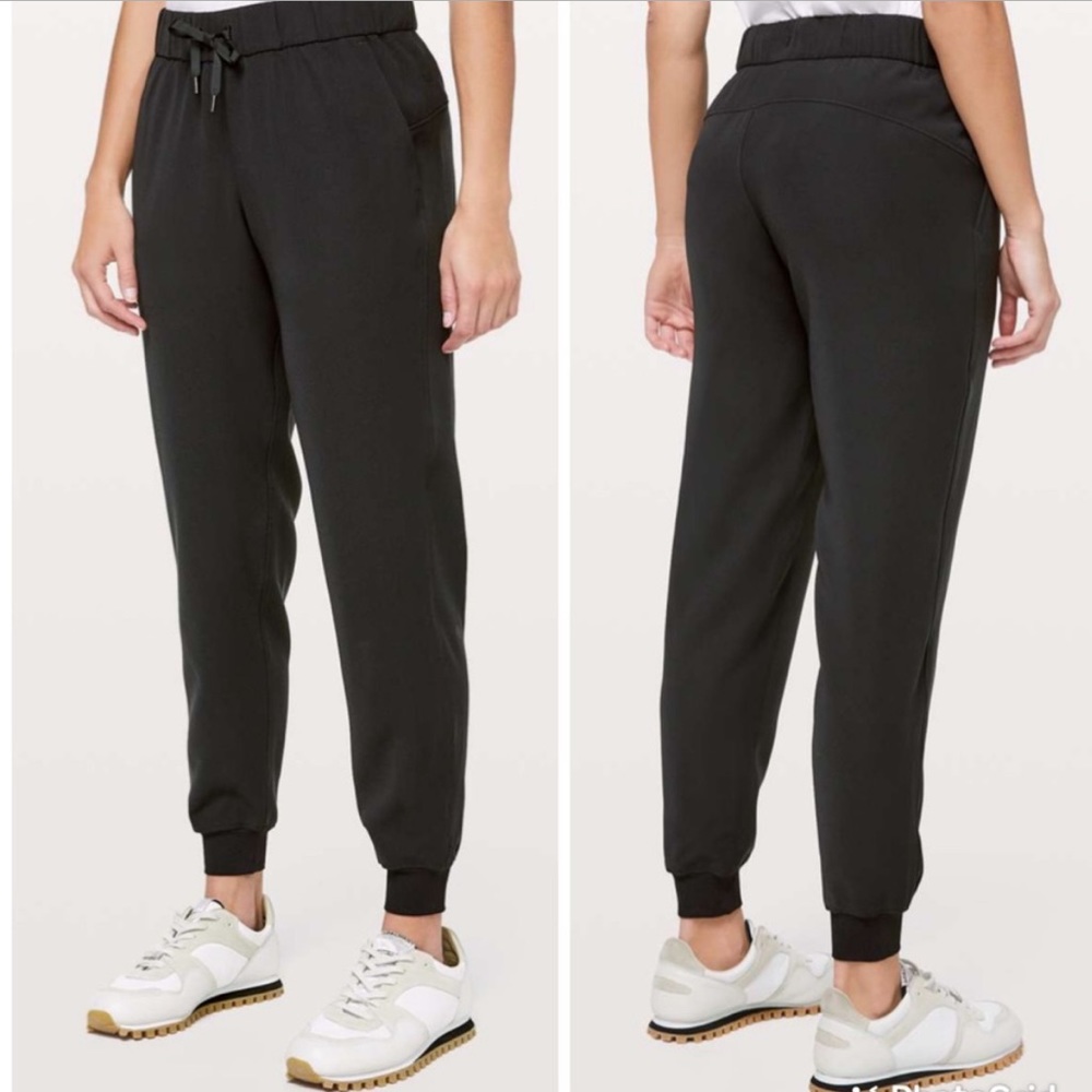 Lululemon On The Fly Black Joggers
